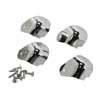 Fender 0991348000 Pure Vintage 2-schroefs versterkerhoeken met lip nikkel set van 4 afbeelding 2