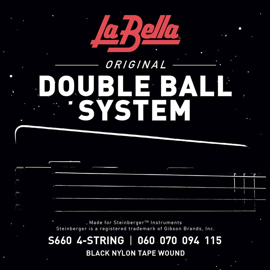 La Bella S660 Double Ball End snaren met dubbel bal-einde, 060-115
