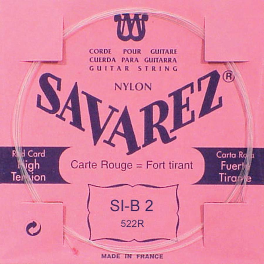 Savarez 522R B-2-snaar voor klassieke gitaar – normale spanning