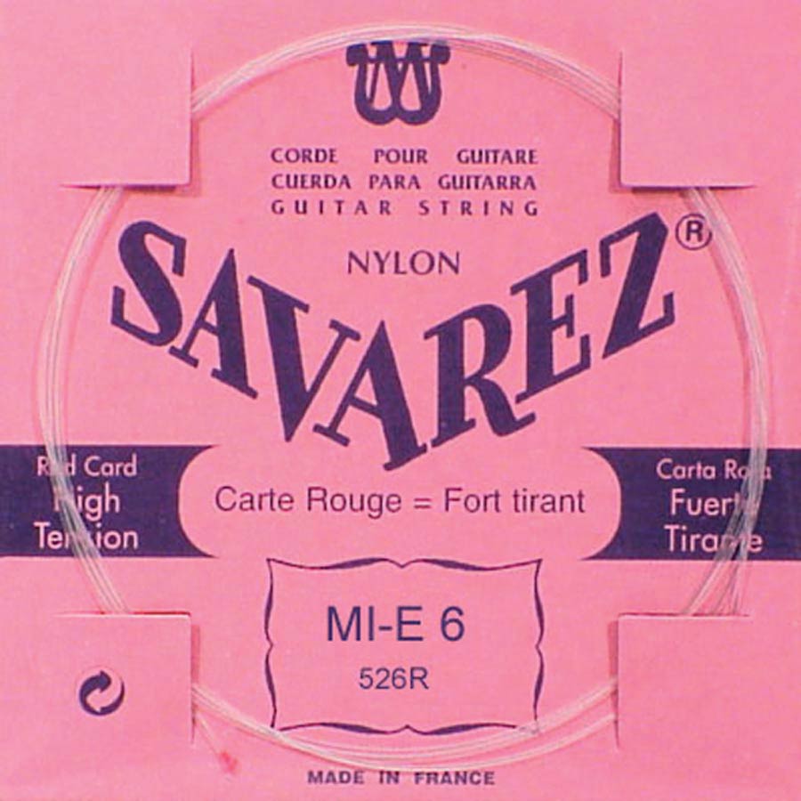 Savarez 526R E-6-snaar voor klassieke gitaar – normale spanning