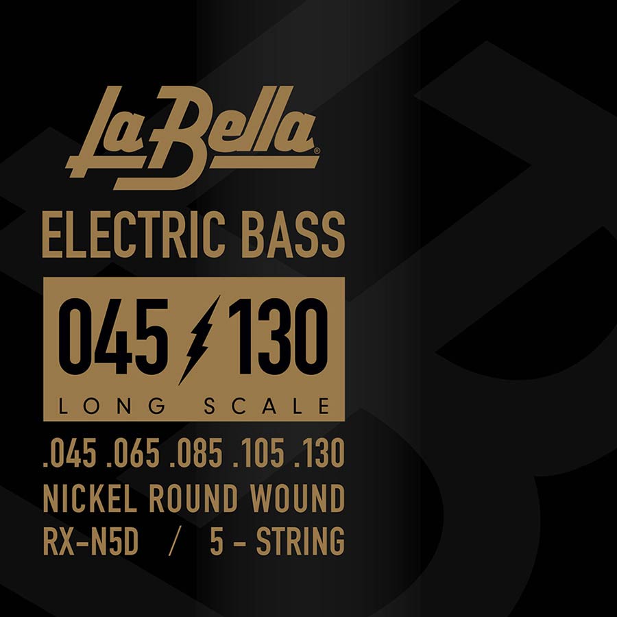 La Bella RX-N5B RX bassnaren, 045-125