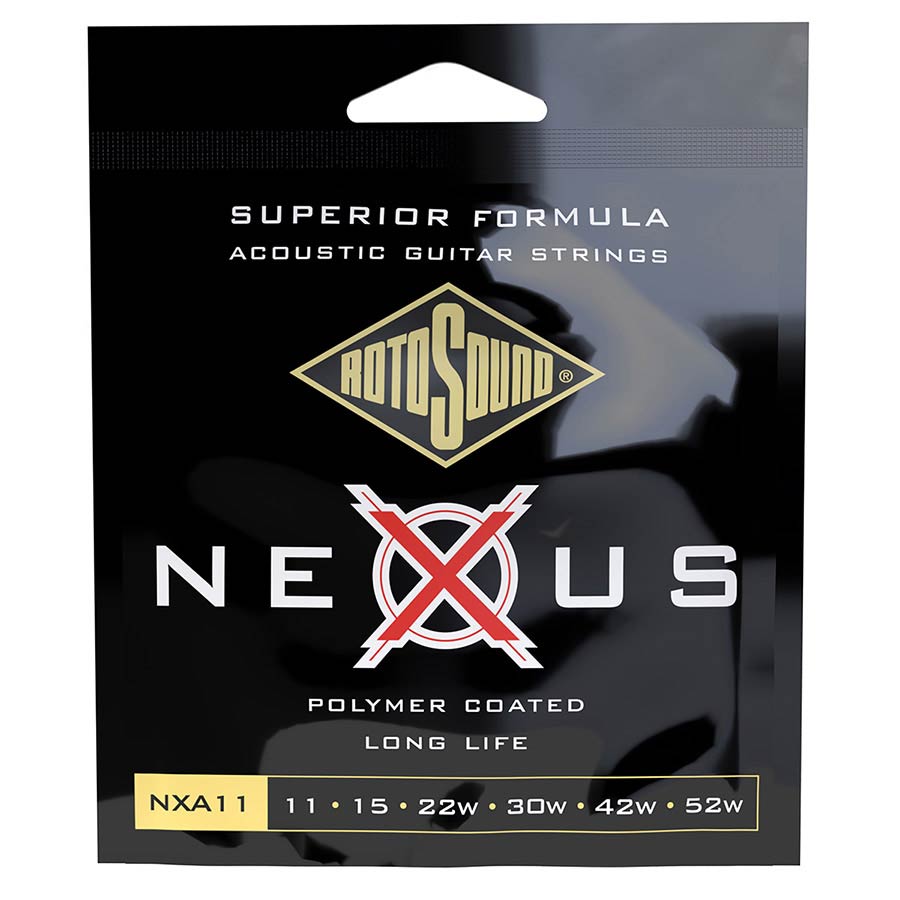 Rotosound NXA11 Nexus snarenset voor akoestische gitaar