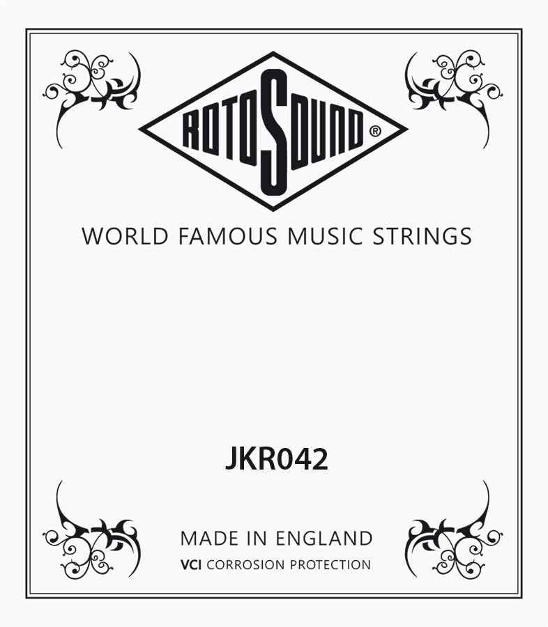 Rotosound JKR042 Jumbo King .042 snaar voor akoestische gitaar