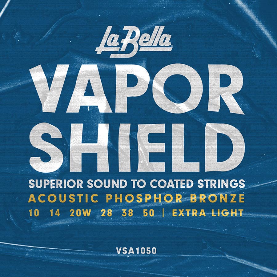 La Bella VSA1050 Vapor Shield akoestische gitaarsnaren, 010-038