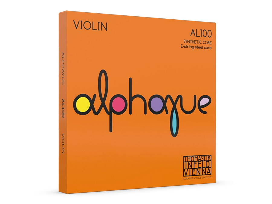 Thomastik-Infeld THAL-100 Alphayue snarenset voor viool, 4/4, medium, synthetische kern