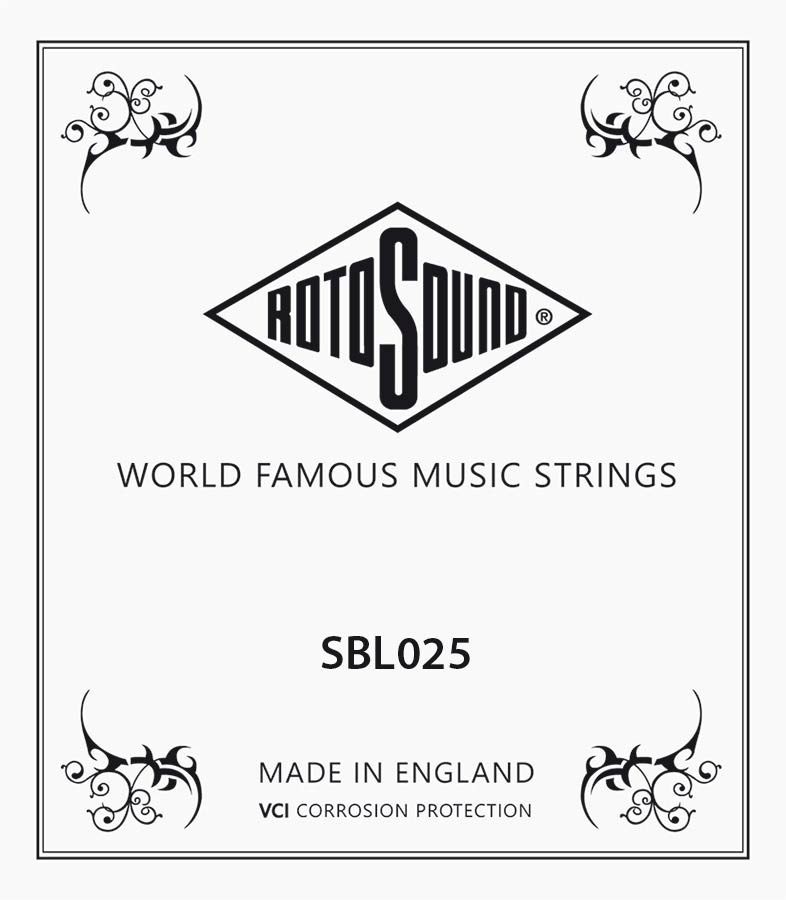 Rotosound SBL025 Swing Bass 66 .025 basgitaarsnaar, stainless steel roundwound, longscale