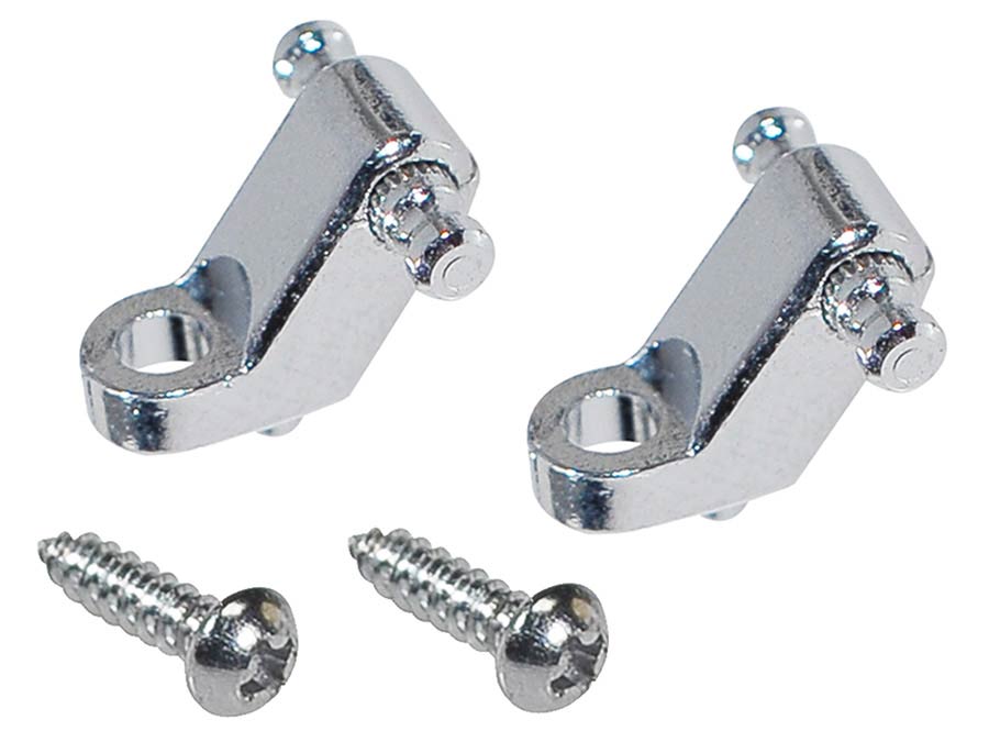 Fender string guides for American Standard, set of 2, chrome