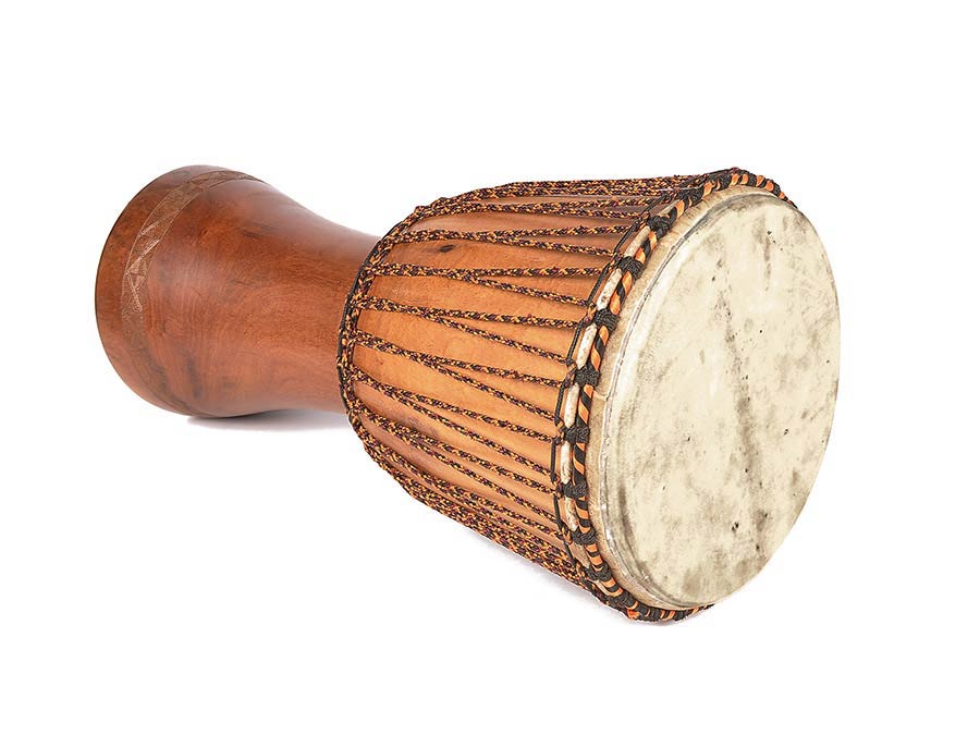 Kangaba KMDM14-CL Classic djembé uit Mali 14 inch afbeelding 2