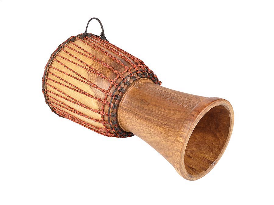 Kangaba KDJM12 djembé uit Mali 12 inch afbeelding 3