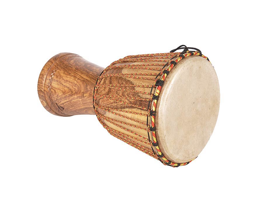 Kangaba KDJM09 djembé uit Mali 9 inch afbeelding 2