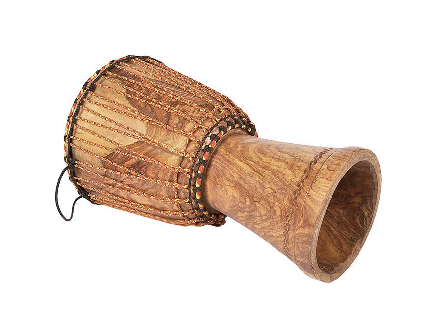 Kangaba KDJM09 djembé uit Mali 9 inch afbeelding 3
