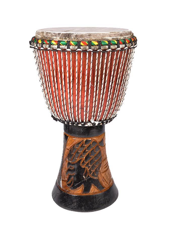 Kangaba KDJS14 djembé uit Senegal 14 inch