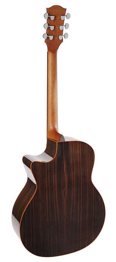 Richwood SWG-150-CE Master Series handgemaakte gitaar "Songwriter R", massief sparren en palissander, cutaway, Fishman Presys+