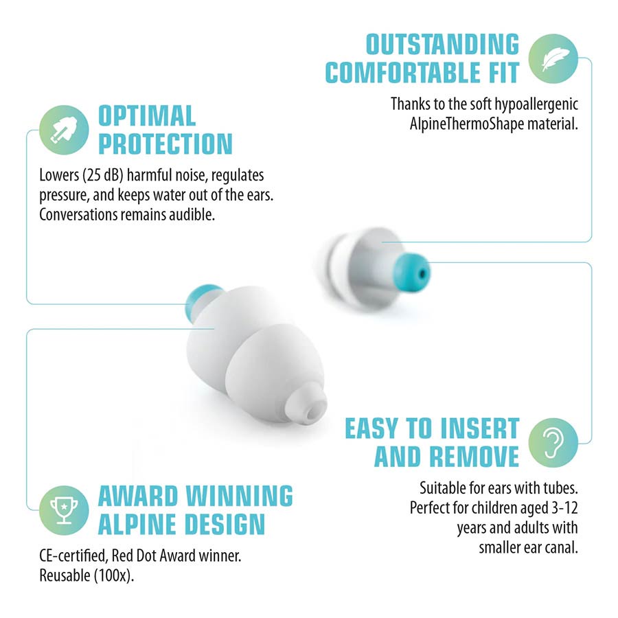 Alpine Hearing Protection ALP-PK Pluggies Kids oordoppen 3-12 jaar afbeelding 3