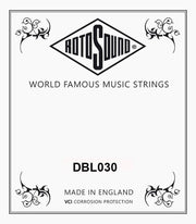 Rotosound DBL030 Swing Bass 66 .030 snaar voor elektrische basgitaar, stainles steel, double ball end