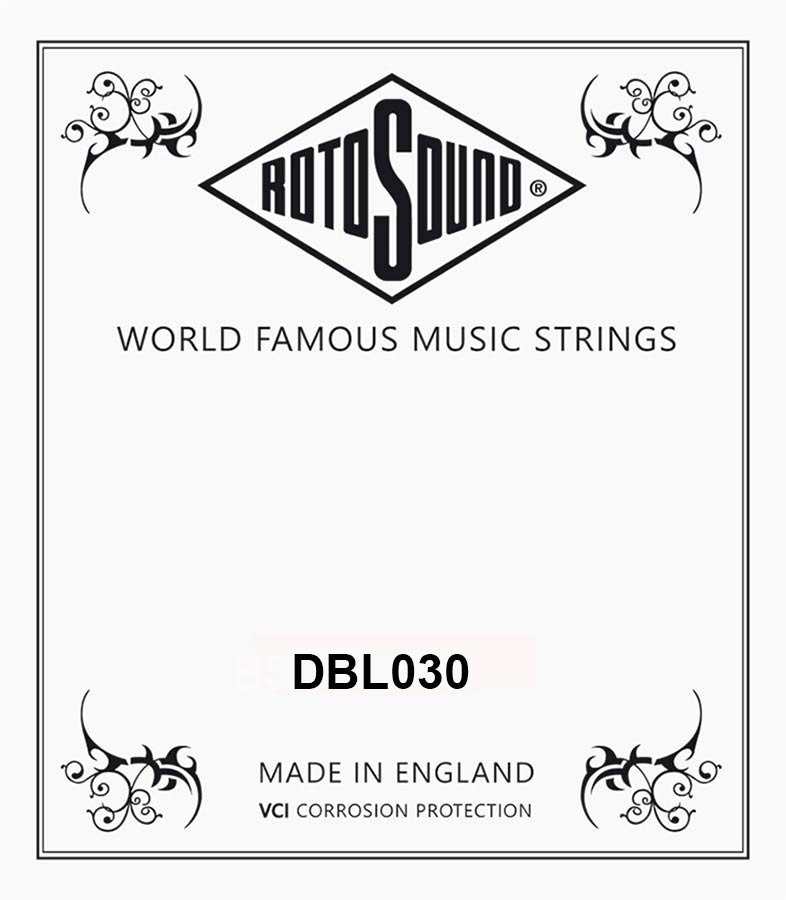 Rotosound DBL030 Swing Bass 66 .030 snaar voor elektrische basgitaar, stainles steel, double ball end