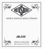 Rotosound JBL035 Jazz Bass 77 .035 snaar voor elektrische basgitaar, monel flatwound