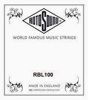 Rotosound RBL100 Roto Bass .100 snaar voor elektrische basgitaar, nickel plated steel wound