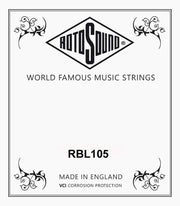 Rotosound RBL105 Roto Bass .105 snaar voor elektrische basgitaar, nickel plated steel wound