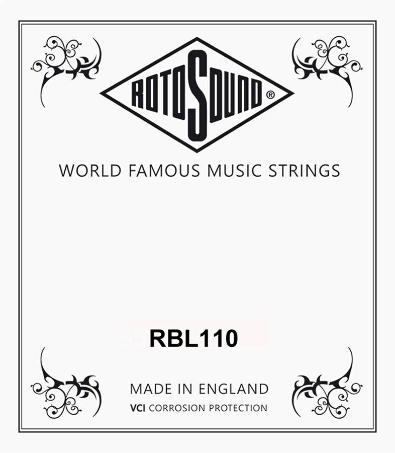Rotosound RBL110 Roto Bass .110 snaar voor elektrische basgitaar, nickel plated steel wound