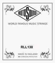 Rotosound RLL130 Solo Bass 55 .130 snaar voor elektrische basgitaar, stainless steel halfround