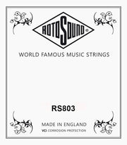 Rotosound RS803 Traditional Instruments .012 mandoline snaar, stainless steel, loop end