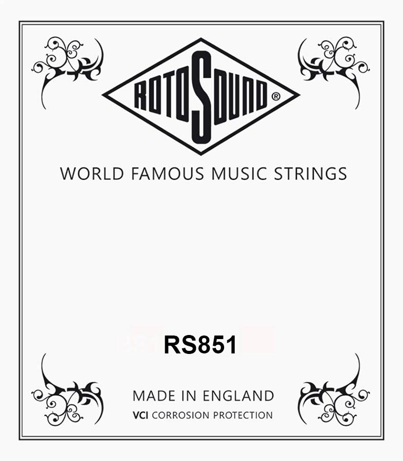 Rotosound RS851 Traditional Instruments .023 ukulele snaar, monofilament nylon