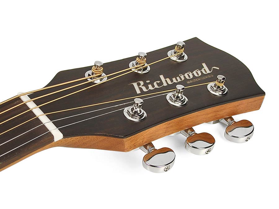 Richwood SWG-150W-CE Master Series handgemaakte gitaar "Songwriter R WIDE", massief sparren en palissander, cutaway