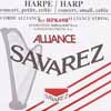 Savarez HPK69R harpsnaar voor kleine harp en concertharp 0,69 mm 1 m rood