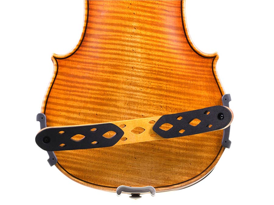 shoulder rest for viola, flexible wood