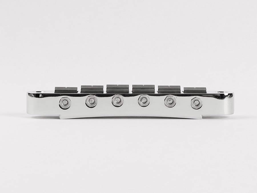 Gotoh - GTH12673 - Ti103B guitar bridge with titanium saddles, nickel afbeelding 2