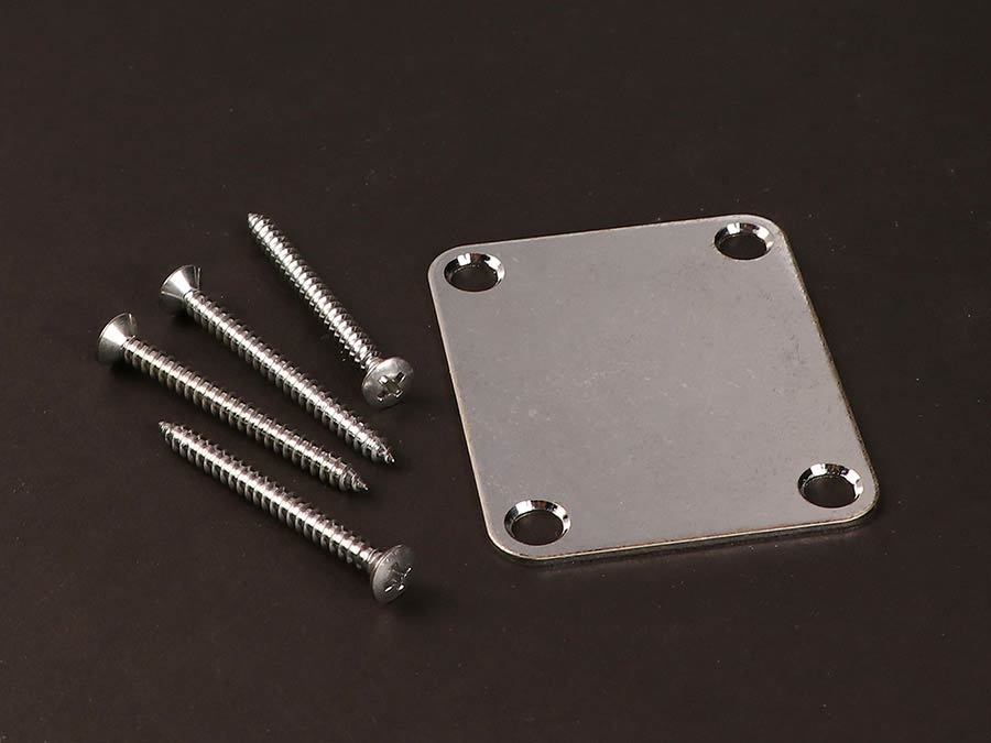 Gotoh - GTH15861 - NBS-3 neck plate, aged chrome