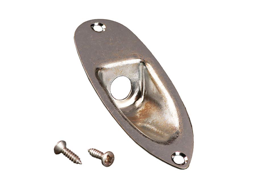 Gotoh - GTH12714 - JCS-1 jack plate, aged chrome