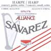 Savarez HPK37R Alliance harpsnaar voor kleine harp en concertharp 0,37 mm 1 m rood
