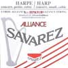 Savarez HPK91R Alliance harpsnaar voor kleine harp en concertharp 0,91 mm 1 m rood
