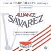 Savarez HPK108B Alliance harpsnaar voor kleine harp en concertharp 1,08 mm 1,50 m zwart
