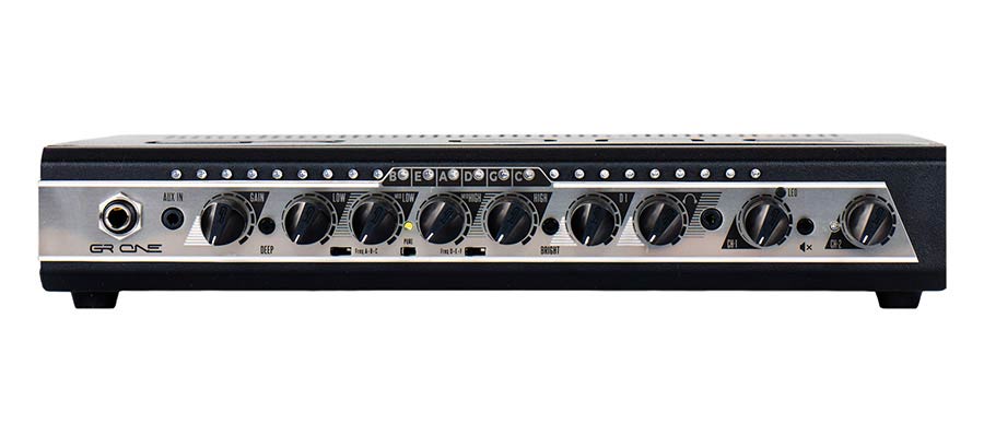 GR Bass ONE 1400 basversterkertop 2 x 700 watt afbeelding 3