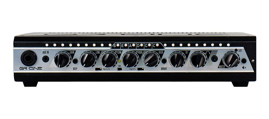 GR Bass ONE 350 basversterkertop 350 watt afbeelding 2