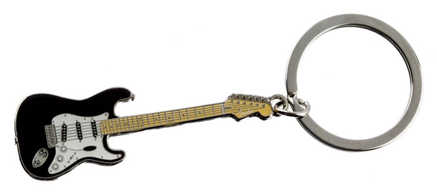 Fender stratocaster keychain