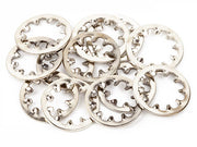 Fender potentiometer locking washers, nickel, 12 pcs