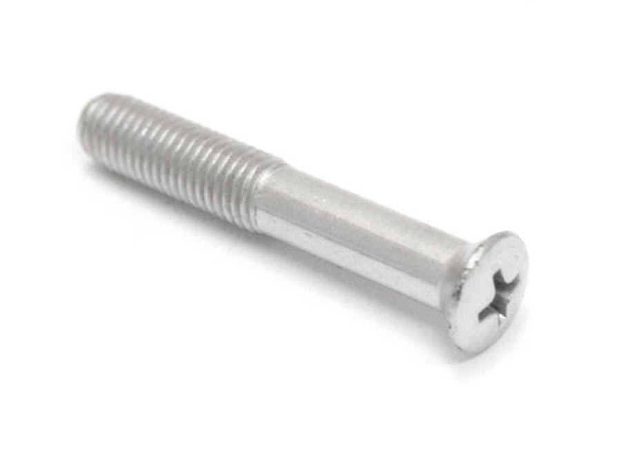 Fender 0012156049 3-Bouts Halsbout Nikkel 1/4-28 x 1-9/16 Inch