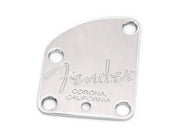 Fender 0059209049 Deluxe Stratocaster Halsplaat Chroom 4-Bouts