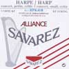 Savarez HPK41B Alliance harpsnaar voor kleine harp en concertharp 0,41 mm 1 m zwart