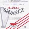 Savarez HPK121B Alliance harpsnaar voor kleine harp en concertharp 1,21 mm 1,50 m zwart
