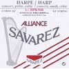 Savarez HPK50R Alliance harpsnaar voor kleine harp en concertharp 0,50 mm 1 m rood