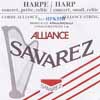 Savarez HPK55B Alliance harpsnaar voor kleine harp en concertharp 0,55 mm 1 m zwart