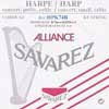 Savarez HPK74B Alliance harpsnaar voor kleine harp en concertharp 0,74 mm 1 m zwart