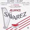 Savarez HPK86R Alliance harpsnaar voor kleine harp en concertharp 0,86 mm 1 m rood