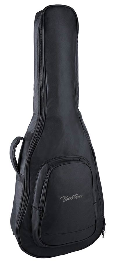 Boston K-15.2 gigbag voor klassieke gitaar – 15 mm voering – zwart