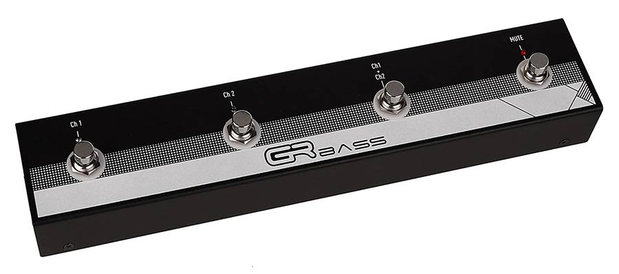 GR Bass DUALBOARD voetschakelaar voor DUAL-versterkers